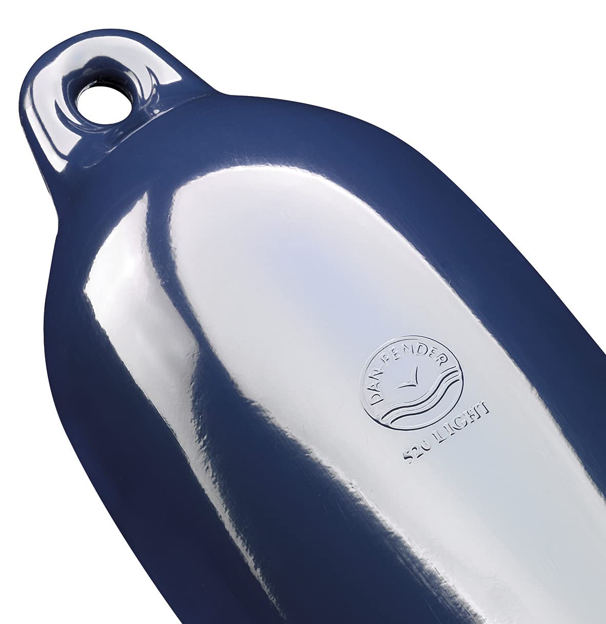 DAN FENDER Danfender Light Bootsfender - für kleine und mittlere Boote, Farbe:Navyblau, Typ:520 L (Ø 135 mm x 540 mm)