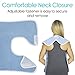 Vive Adult Bibs (2-pack) - Waterproof Apron Set for Men, Women for Eating with Adjustable Strap - Washable Reusable Large Terry Cloth