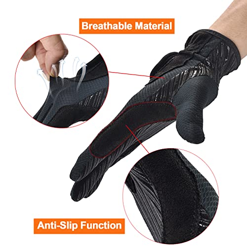 Peicees Horse Riding Gloves Professional Equestrian Show Gloves For Women Men Kids Ladies Horseback Riding Gloves Black White #TOP4