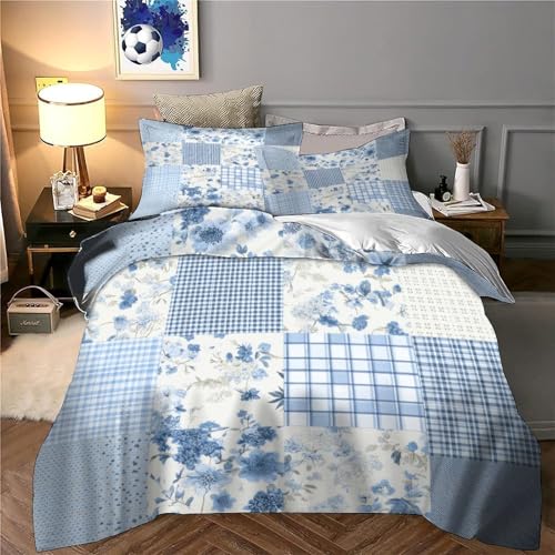 Housse de couette patchwork 3D super king pour sublimer votre chambre