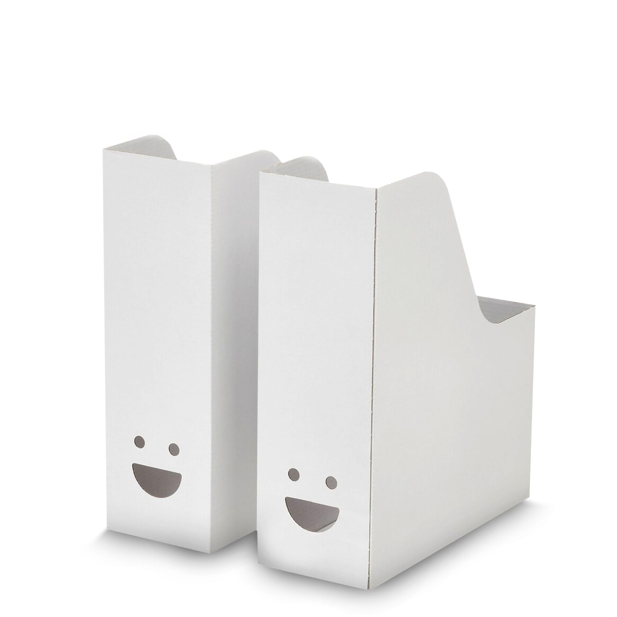 White Magazine File – Sturdy & Stylish Desk Organizer for Documents, Magazines & Office Storage (14)