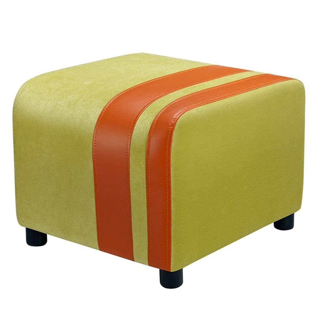 Taburete de pedal tapizado con cojin suave para salon