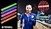 Trekwell 2 LED Slap Bands, Glow Bracelet, High Visibility Running Armband Includes Batteries, Glow In The Dark