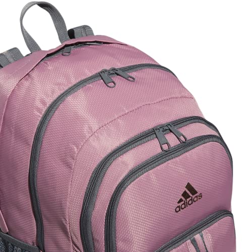 Image of adidas Prime 6 School Backpack | Padded Laptop Sleeve, Multiple Organizer Pockets, Water-Bottle Pockets, Durable Build, School Gym & Travel Ready