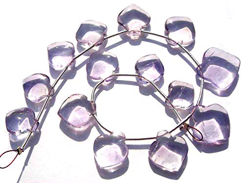 Améthyste rose AA perles pomme de qualité supérieure pour création bijoux fins