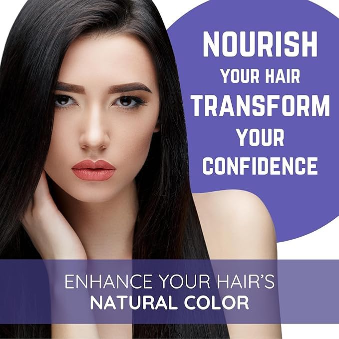 Miniatura 7 de Havintha Polvo índigo para cabello, color de cabello puro y herbario y natural negro/marrón Tinte para cabello y barba/Color Indigofera Tinctoria