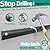 Studless TV Wall Mount for 22-55 Inch TVs, Slim No Stud TV Mount, Drywall TVs Bracket, Holds Up to 100 lbs, Max VESA 400x400mm - No Drill Easy Installation with Bubble Level