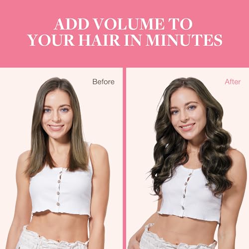 Image of GOO GOO Clip in Hair Extensions Real Human Hair, Remy Human Hair Extensions Clip ins for Women, Natural Human Hair, 16inch 130g 7Pcs, 1B /16 /1B Balayage Natural Black to Light Blonde