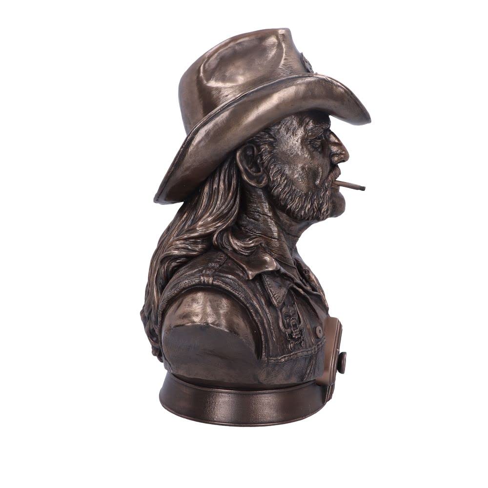Nemesis Now Buste Lemmy sous Licence Officielle Motorhead, Bronze, 35 cm