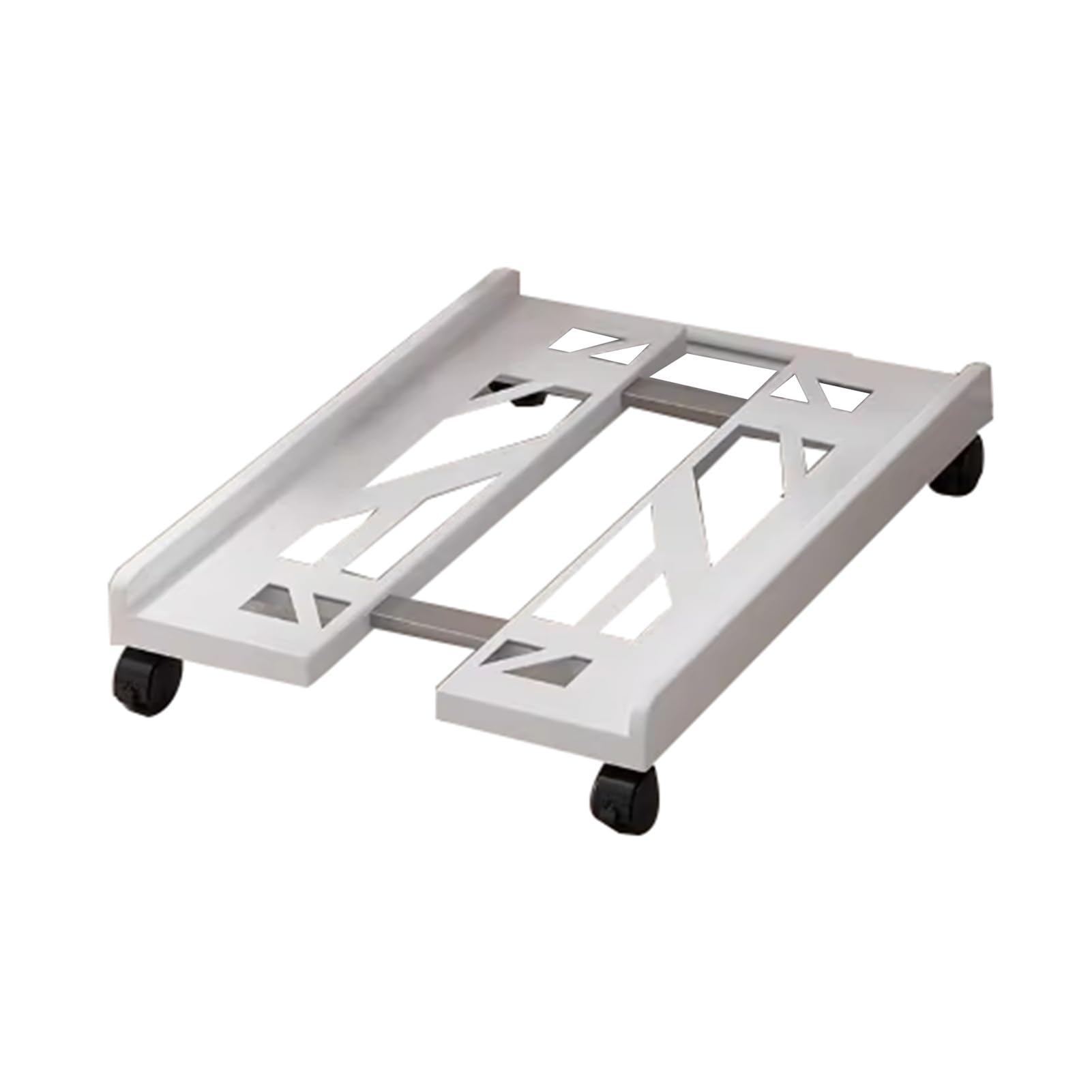 Soporte de PC para computadora, soporte para CPU con ruedas de bloqueo de 360°, carga máxima de 66 libras para impresora de estuches