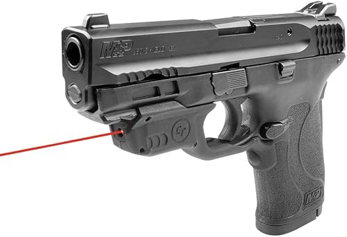 Miniatura 4 de Crimson Trace LG-459 Laserguard con láser rojo, construcción resistente y activación instintiva para Smith & Wesson M&P9EZ, M & P380EZ y M & P22