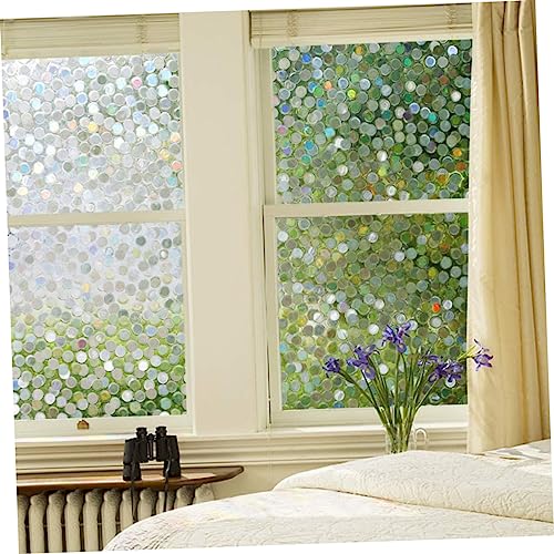 Vinilo decorativo PRETYZOOM 200x45 cm para ventanas miniatura 3