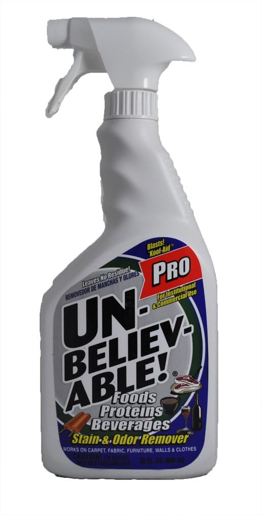 Unbelievable Pro Stain & Odor Remover, 32oz.