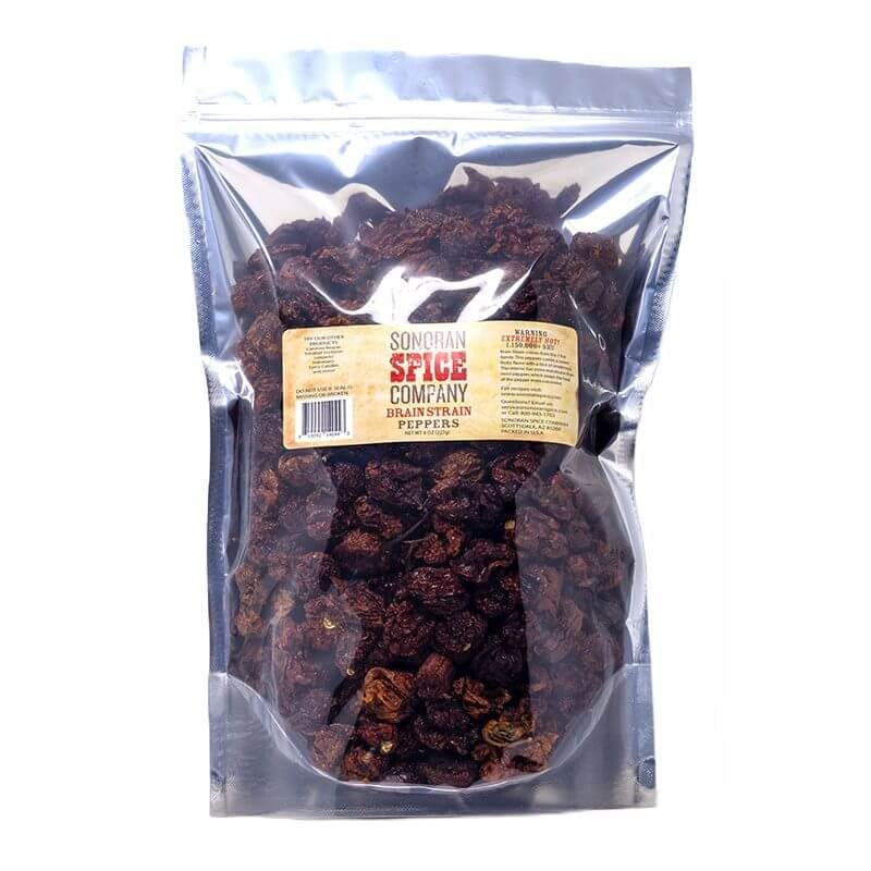 7 Pot Brain Strain Whole Peppers (16 OZ)