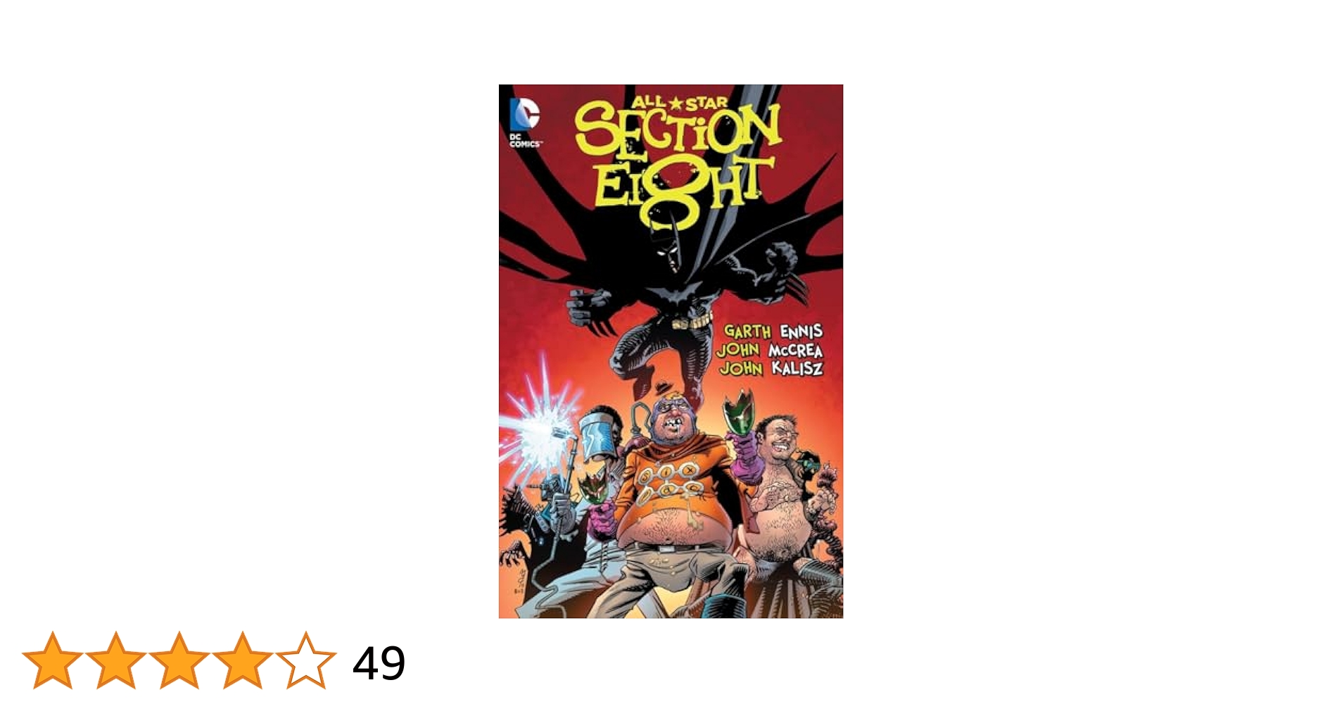 Amazon.com: All-Star Section Eight: 9781401263263: Ennis