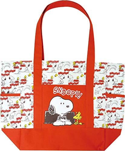 Amazon 山二 Yamani Snoopy 保冷バッグ トート型 スヌーピー H35 5 W50 D15cm 9536 山二 Yamani ショッピングバッグ キャリー 通販