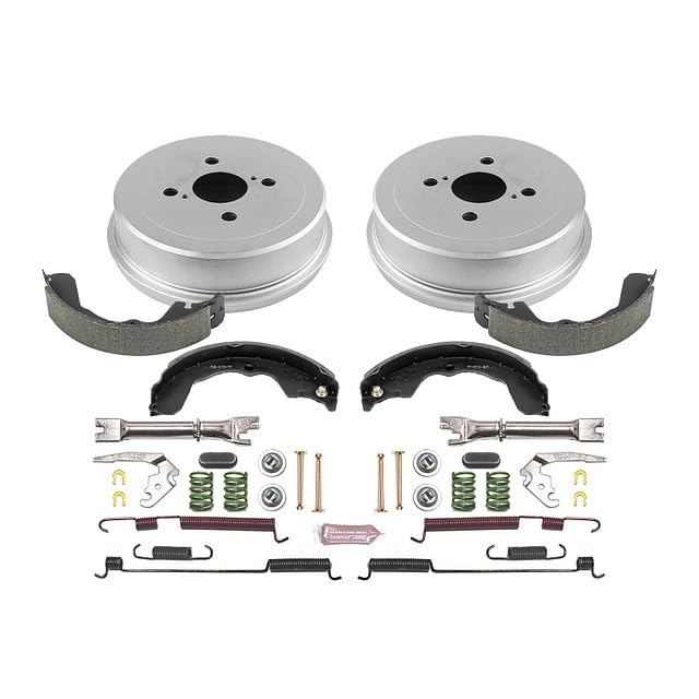 Power Stop KOE15379DK Rear Brake Kit - OE Replacement Drums & Ceramic Brake Pads - View #2