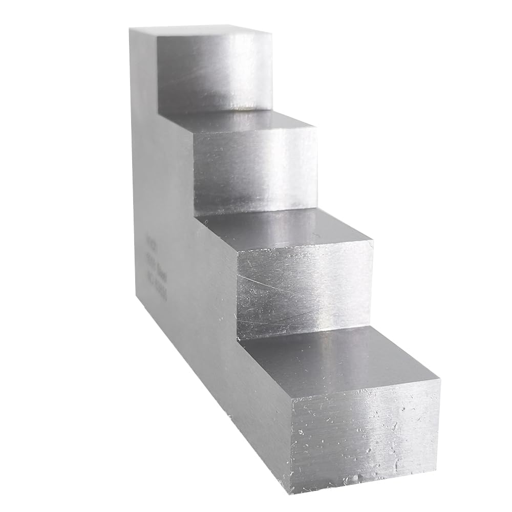 0.500" 1.000" 1.500" 2.000" 4 Step 1018 Steel Test Calibration Block Dimensions 3" x 0.75" Based on ASTM E797 for Ultrasonic Thickness Gauge in UT Thickness and Linearity Calibrationin in NDT