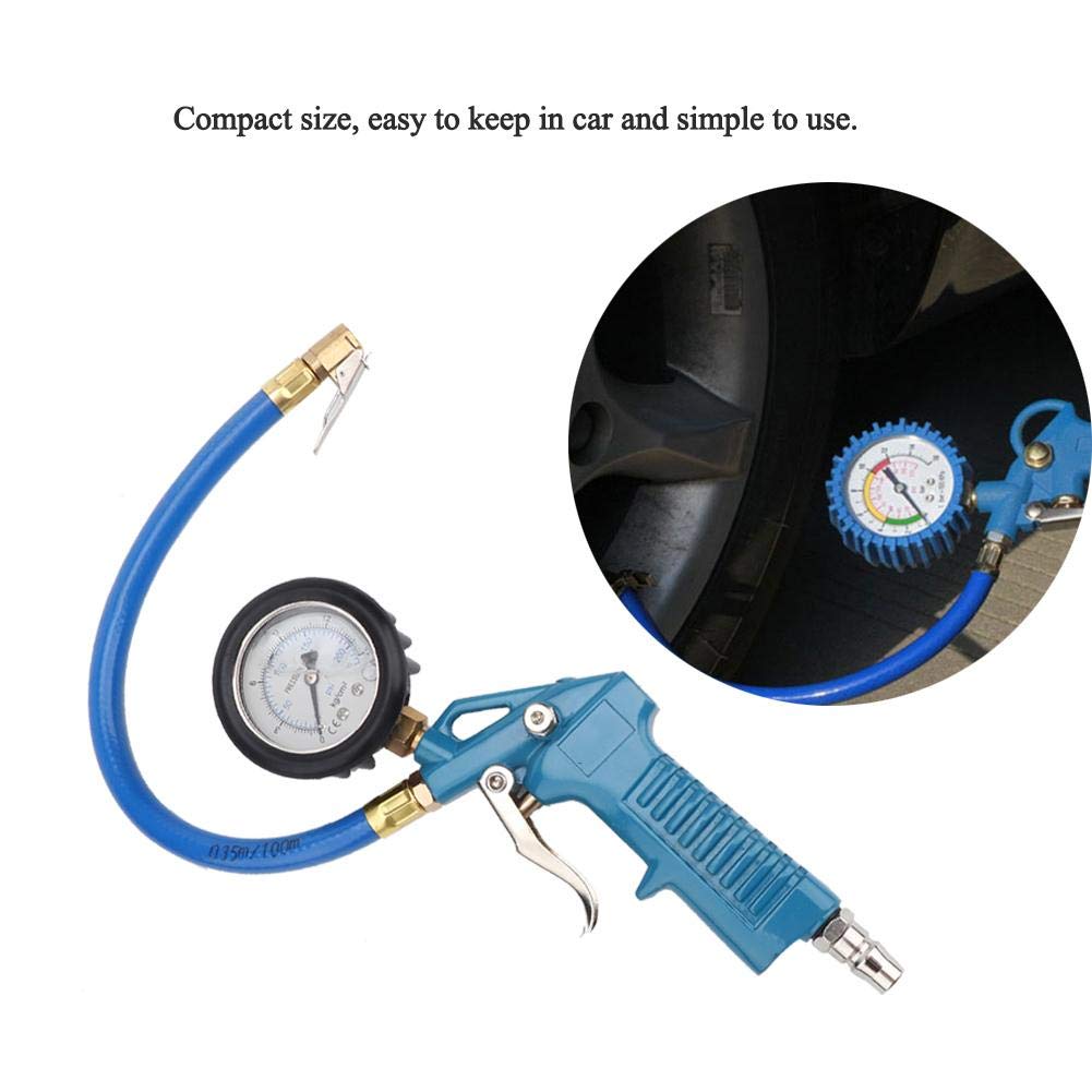 Manometro del misuratore di pressione del misuratore di pressione dell'aria del pneumatico del pneumatico del pneumatico del motociclo del camion dell'automobile Manometro del tester