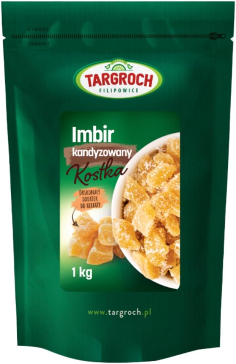 Candied ginger cubes 1000g Targroch