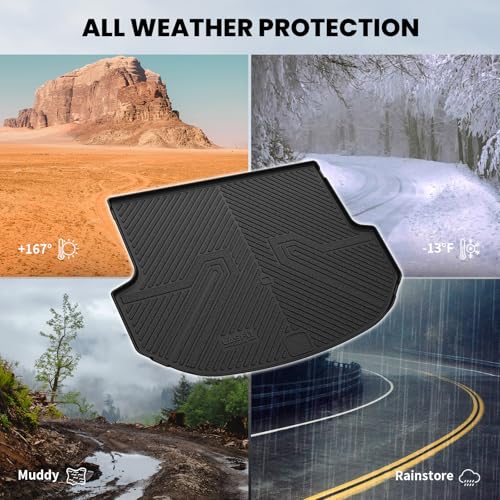 Image of LASFIT Cargo Mat for Hyundai Santa Fe Sport 2018 2017 2016 2015 2014 2013