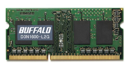 BUFFALO PC3L-12800�Ή� 204PIN DDR3 SDRAM 2GB D3N1600-L2G