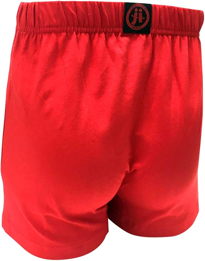 Amazon | [赤パンツの元祖 巣鴨のマルジ] 中国製ニットボクサー