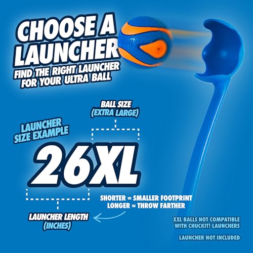 image for Chuckit! Chuckit Ultra Squeaker Dog Ball - Extra Large Bouncy and Sque