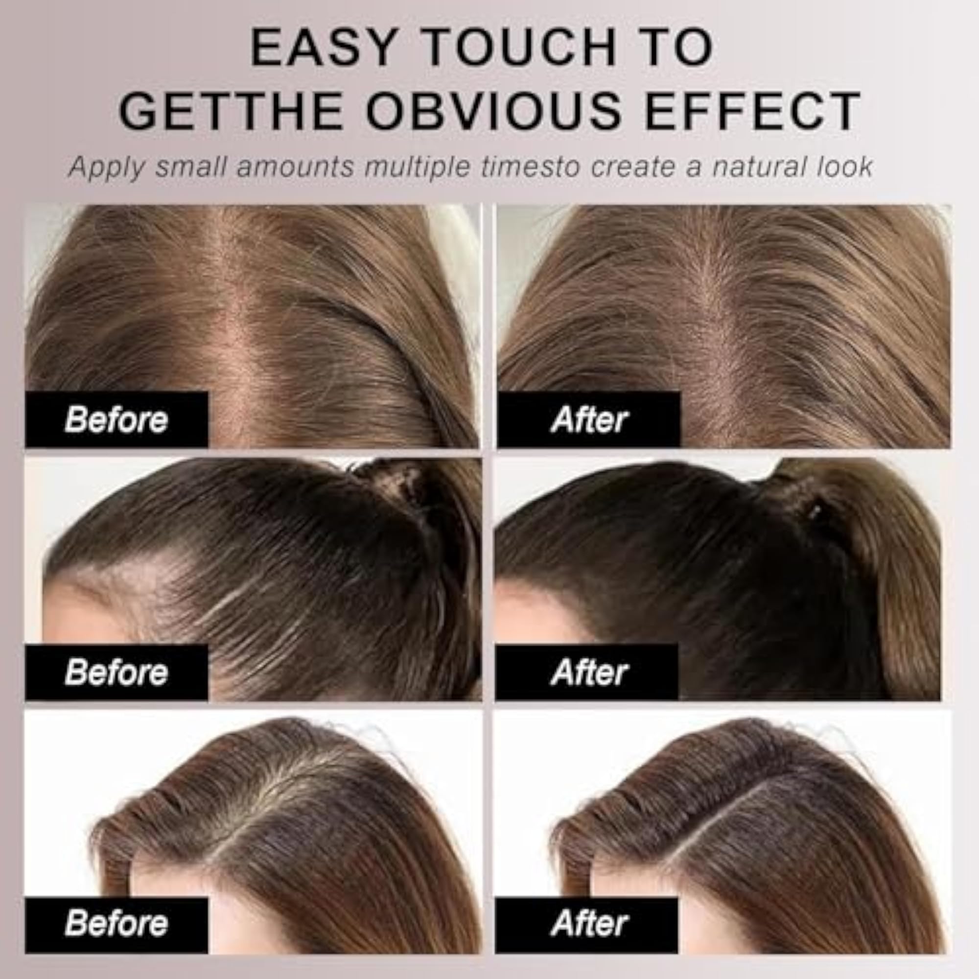 Hair Line Powder for Hair & Beard, Root Concealer