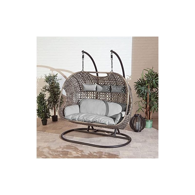 triple cocoon chair