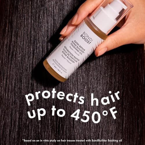 BONDIBOOST Rapid Repair Bond Builder + Finishing Oil [1.86 fl oz], Hair Oil for Damaged Hair, Strengthening & Nourishing Formula for Smoother + Healthier + Shinier Results - Thumbnail 7