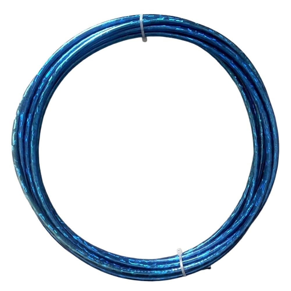 Brake Cable 3/5m Bicycle Brake Cable Housing 5mm Bike Cables Tube MTB Road Bikes Shiftering Derailleur Line(Blue-5m)