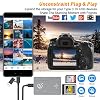 CFexpress Type B Reader & SD Card Reader USB 3.1 Gen 2 10Gbps CFexpress Card Reader Portable Aluminum CFexpress Memory Card Adapter Thunderbolt 3 Port Connection Support Android/Windows/Mac OS