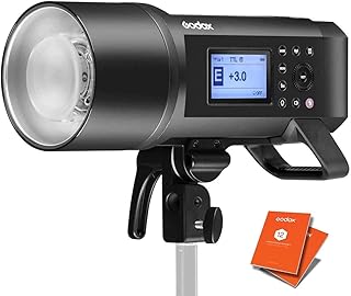 GODOX AD600Pro Portable Studio Flash Strobe Light 600Ws HSS/TTL Battery Powered Portable Outdoor Light System, Bowens S-Fit, Modelling Lamp with Carry Case + 12 Month Extended Warranty Card (3 Yrs)