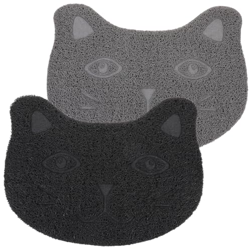 DOITOOL Pet Litter Mat 10 pcs Cushions Pads Plastic Household Litter Design Cat Non-Slip Head Pet Indoor Mats Pet Pad