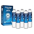 Waterdrop Plus DA29-00020B NSF 401&53&42 Certified Refrigerator Water Filter, Replacement for Samsung DA29-00020B, DA29-00020A, HAF-CIN/EXP, DA29-00020B-1, 5 Pack, Package May Vary