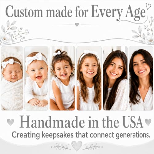 Image of Baby Crystals Personalized Baptism Gifts for Girl Sterling Silver Cross Pearl Bracelet