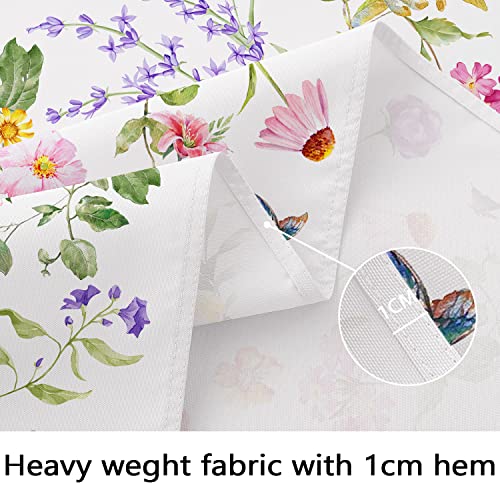 Nappe ovale imperméable et infroissable pour table de jardin