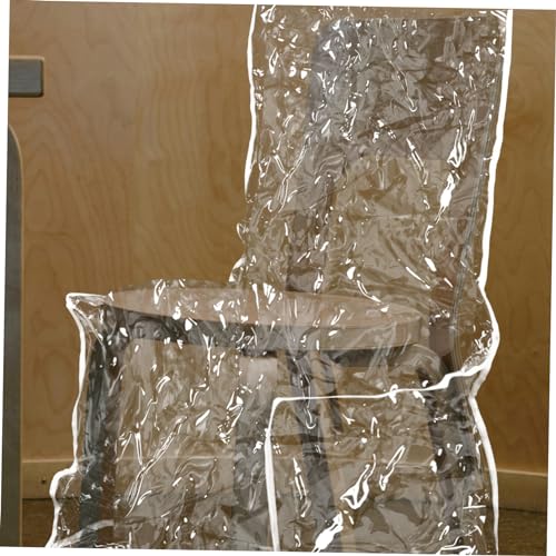 Housse de protection transparente pour chaise salle à manger étanche et lavable