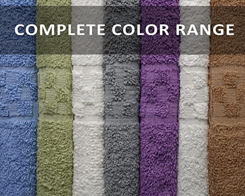 Zuperia 7-Pack Multicolor Bath Towels - 30" X 54" - Ultra Soft 100% Cotton Large Bath Towels- Highly Absorbent For Bathroom, Pool, Gym, Spa, And Hotel Use #TOP2