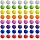 60 Pcs Foam Practice Golf Balls Bulk for Backyard | 1.65 Inch Realistic Feel and Limited Flight PU Golf Balls for Indoor or Outdoor Daily Training