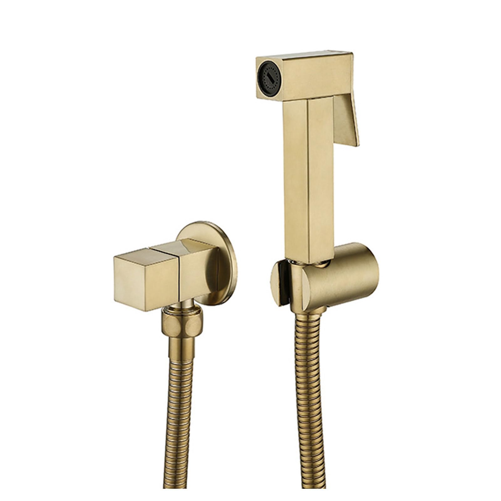 Pulverizador para bidé de mano de acero inoxidable para higiene personal y WC