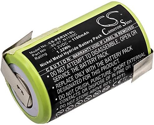 Cameron Sino - Batería Ni-MH para Panasonic ER201, ER398, compatible 85-07, N1100C (1100mAh 1.32Wh)