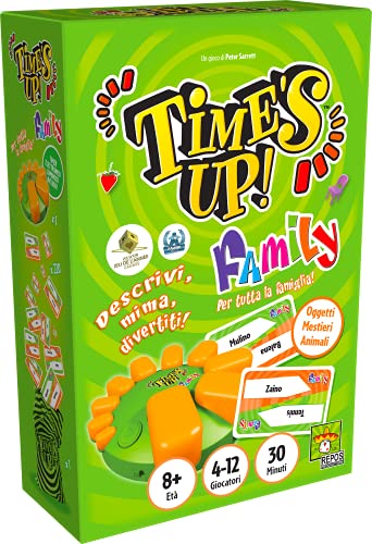 Asmodee - Time's Up Big Box: Family, Gioco da Tavolo, Party Game, Edizione in Italiano, 8217