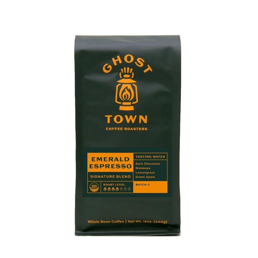 Ghost Town Coffee Roasters Emerald Espresso en grano 340 g
