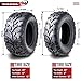 WANDA Set of 4 New ATV/UTV Tires 25x8-12 Front & 25x11-12 Rear /6PR P373-10243/10210