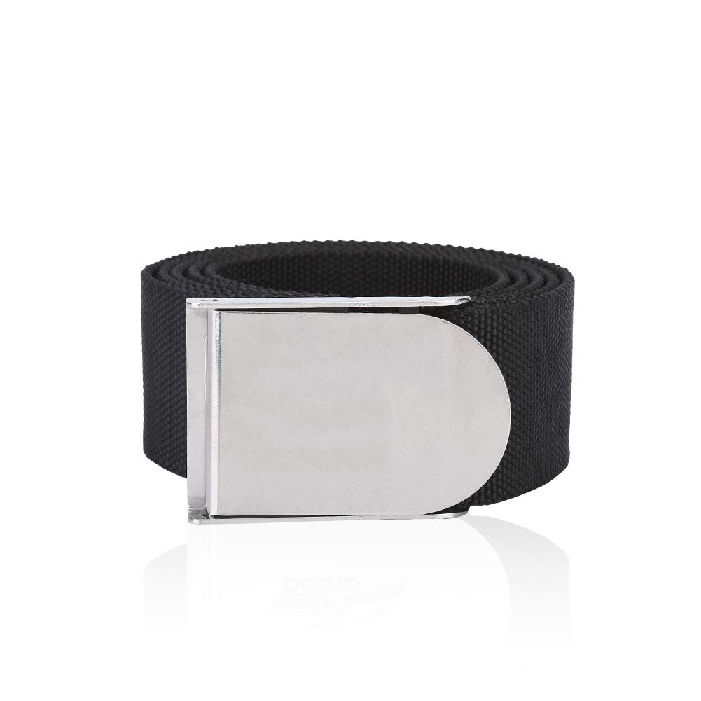 Alomejor Ceinture de poids pour la plongée en acier inoxydable avec boucle de plongée sous-marine