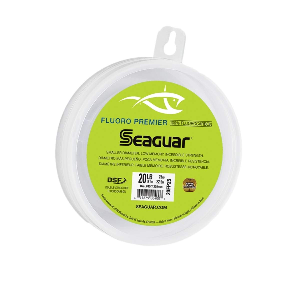 Seaguar Fluoro Premier 25 Fishing Line - 60 lb