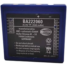 1-Pack BA222060 6V 800mAh NiMH Battery Replacement for HBC AF-FUB03M, BA203060, BA222060, KH68302500 BA222060, FUA71, FUB 3A, FUB3A, Rad10matic BA203060
