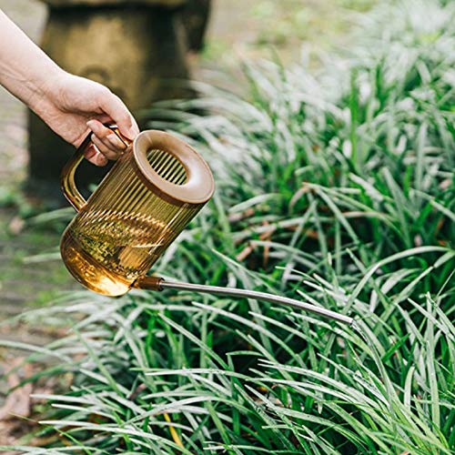 Jodsen Gietkan,1L acryl lange plantenuitloop waterfles voor tuin,Transparante sproeier pot spuitgereedschap voor buiten… - Image 4
